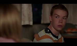 Celebrity jennifer aniston pat a teenage young man instalment we're the millers