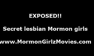 Face sitting amateur Mormon lesbian teens