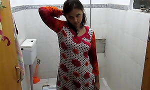 Sexy Indian Bhabhi In Bathroom Taking Shower Filmed By Her Husband – Full Hindi Audio
