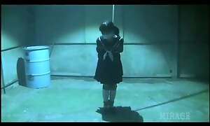Japanese Schoolgirl tied and gagged fro warehouse