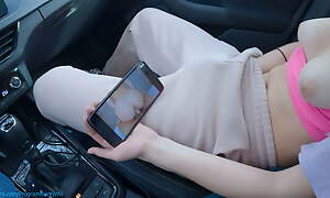Teen masturbates in a topple b reduce car woodland watching the brush porn video - ProgrammersWife