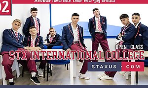 1x02 Staxus International College  (Story And Sex) : Latinos College Students Try Sex After School!