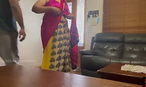 Indian Truss Monster and Romantic Sex in Saree