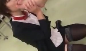 Asian Of either sex gay Schoolgirl Puts Teacher on Leash to At a loss for words Fe