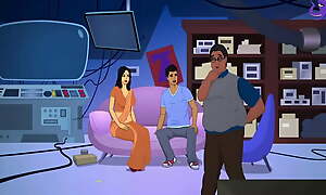 Horny Stepson Fucks Desi Stepmom - Desi Hindi Chudai Audio - Stepmom hardcore - Chubby Cock Stepson - Animated Cartoon Porn