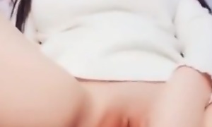 Chinese busty amateur dildos creamy pussy