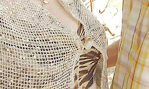 Crazy granny with big milky tits lets a younger guy fuck her in the exasperation