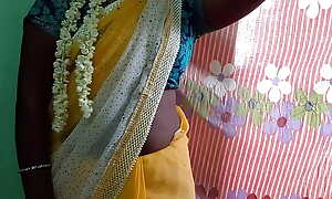 Indian hot girl throwing over saree