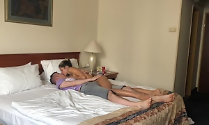Gina Gerson making out to the hotel room