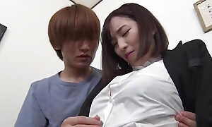 Mayu Suzuki - New Private Tutor Breasts are Too Distracting be required of the brush Student.