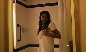 Desi Wholesale Blue Starkers Dance With Masturbation While Taking Indian Shower