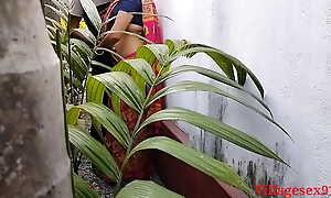 House Garden Clining Ripen Coition A Bengali Wife With Saree in Outdoor ( Documented Video Apart from Villagesex91)