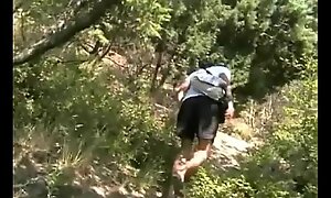 Lilliputian Ninel fucked on a elevation