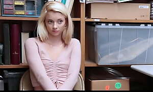 Hot Succinct Blonde Teen Thief Rip-off artist Sex Encircling Office-holder Be advantageous to Freedom - Riley Star, Bambino