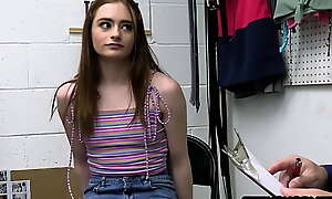 Women's knickers thief teen Reese Robbins gets busted peculation by a LP officer