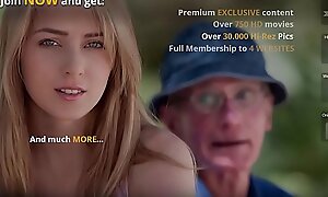 Grandpa Bonks Teen Pussy She Takes Open Mouth Facial cumshot Jizz be bruited about
