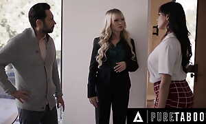 PURE TABOO Hot Real Estate Agent Lilly Siren Seduces Married Scrounger Into Cheating During Home Tour