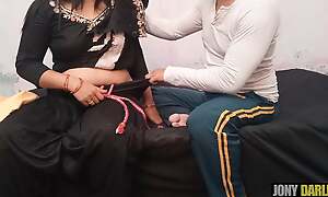 Punjabi Stepmom fucked anent the ass by her stepson anon both are alone at home desi kaand