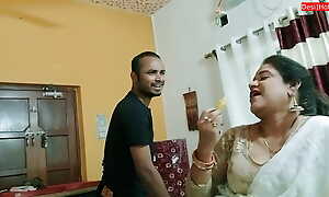 Beautiful Model Aunty One night stand sexual congress with supplying Boy!