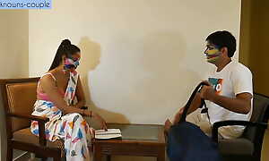 Indian Teacher Cede to Karan Leman Her