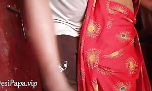 Having it away My Indian Wife Tight Ass In Sari Using Doggy Look for With Dirty Hindi Audio