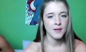 Unpaid brunette webcam teen