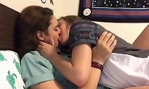 Amazing Homemade motion picture with College, Lesbian scenes