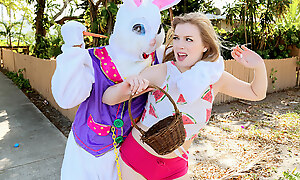 Dolly Leigh in Stealing detach from the Easter Bunny's Basket - StrandedTeens