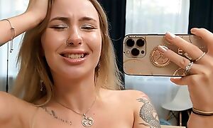 Sex Vlog - My prankish double penetration in years! CV of porn creating - by Bella Mur