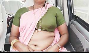 Indian married unspecified with boy friend, car sex telugu DIRTY talks.
