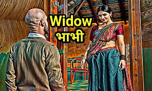 Desi beautiful widow sister in law had sex all over along to borrower along to lender fucked her everlasting confrere in law saw euphoria