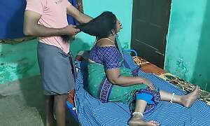 Real Sex video of young man hot sex with Aunty