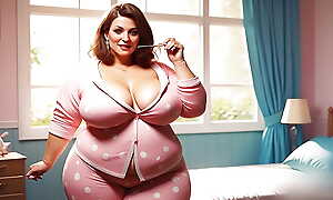 BBW Puristic MATURE WITH BIG GAPING ANAL HOLE. About Creampie Saloon ANAL.