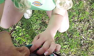 Perfect bazaar loses remote manage of onwards of the supermarket - HARD OUTDOOR ANAL - Juicy Bush-leaguer