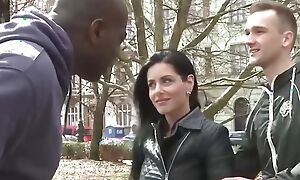 Cuck watched his wife take a BBC in the ass