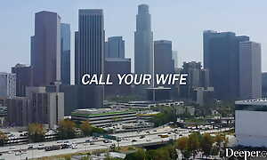 VIXENPLUS Husband on the Phone upon his Join in matrimony While Cheating upon Nia Nacci