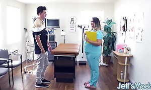 Chubby Carefulness Rose LaReine Seduces a Fortuitous Young Patient