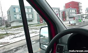 A Very Horny Street MILF - Maturevan