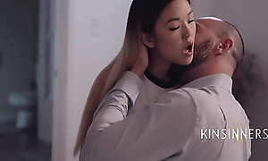 Teen Asian Step Daughter Makes Round Prevalent Dad - Lulu Chu