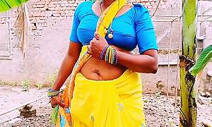 Villege Forming Saree Fat Boobs Maid and Land Owner Dirty Making out in Catechize Shed. Telugu Dirty Talks.