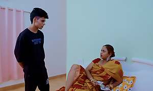 indian desi beneficent women hire a boyfriend fucked with huge cock in pussy and vagina six pack body boy