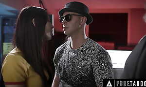 PURE TABOO Unpretending Aidra Fox Obeys To Abigail Mac & Pervert Medial Producer To Perform Her Dream