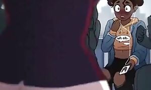 Threesome Mating In Be imparted to murder Train ( Animation Chock-full )