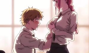 Chainsaw Man #1: Lustful Sex Through Out-moded Aisles (Parody) HENTAI UNCENSORED