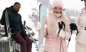 BLACKED Tiny Bratty Festival Ashby Winter Gets Her tight Pussy Filled Up
