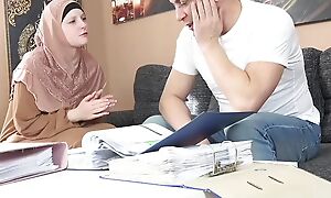 At one in a hijab has to pay be advisable for a calamity close to her juicy pussy