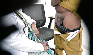 Telugu doctor sridevi checking taxi driver dick in hospital