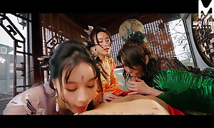 ModelMedia Asia - Nezha 2 - The Twosome Missing link Maidens want to drain Nezha's semen