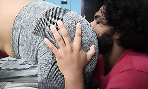 Hot boobs suck and ass kiss romance of indian couples
