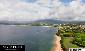 Posterior Naughty Baddie Britney Dutch Gets DPed Off out of one's mind Two Thick Cocks